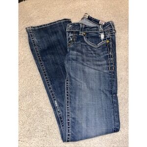 Mek Denim Oaxaca Women's Bootcut Jeans SIZE 27 X 34 Dark Wash
